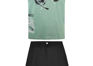 Σετ πυζάμα | ΜΑΥΡΟ - Energiers - 